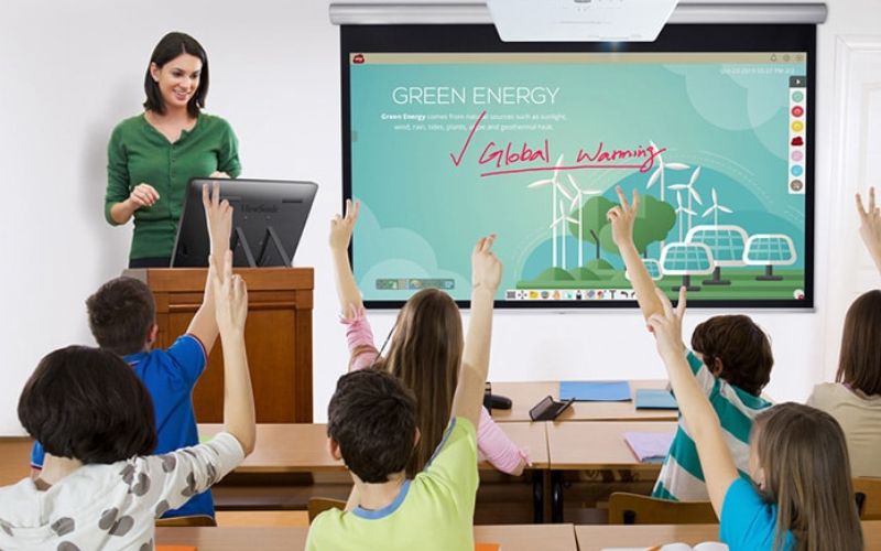 Màn hình tương tác giáo dục – Giải pháp hiện đại nâng cao trải nghiệm học tập